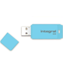 Integral błękitny pendrive Pastel 8GB USB 3.0