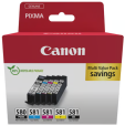 Tusze Canon Multipack CLI-581 CMYK, PGI-580 PG BK Pixma TR7550