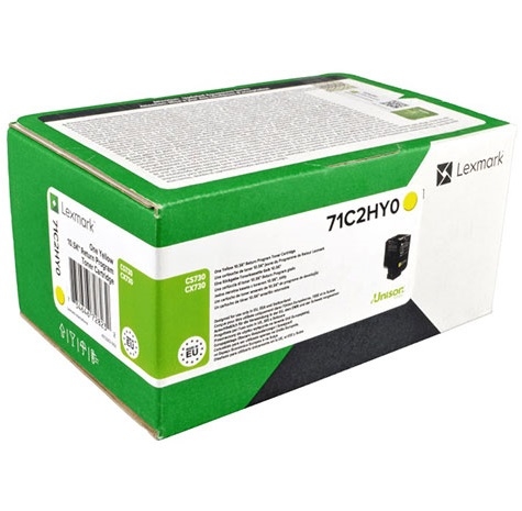 Toner Lexmark CS730 CX730 żółty 10,5k 71C2HY0