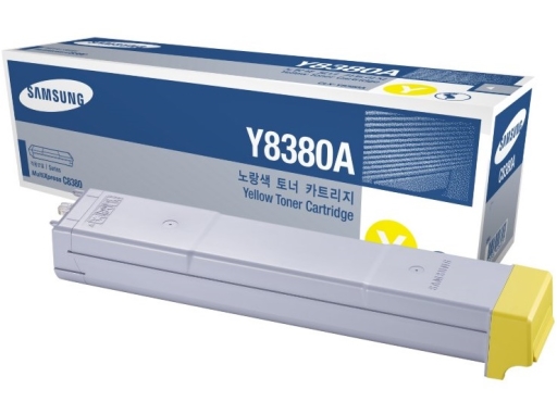 Toner oryginalny CLX-Y8380A Samsung żółty