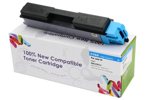 Toner Utax 260ci 261ci zamiennik Cartridge Web cyan 5k