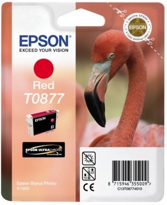 Tusz oryginalny C13T08774010 red 11,4ml Epson Stylus Photo R1900