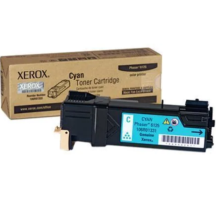 Toner do Xerox Phaser 6125, cyan 106R01335 1000 stron