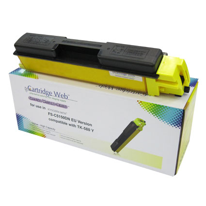 Toner Yellow Kyocera TK580 zamiennik TK-580Y