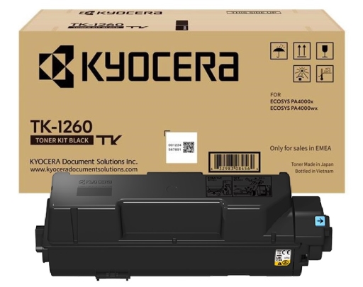 Toner TK-1260 Kyocera ECOSYS PA4000x PA4000wx 10k