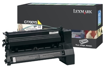 Toner Lexmark C770 C772 X772 C7700YS żółty 6k